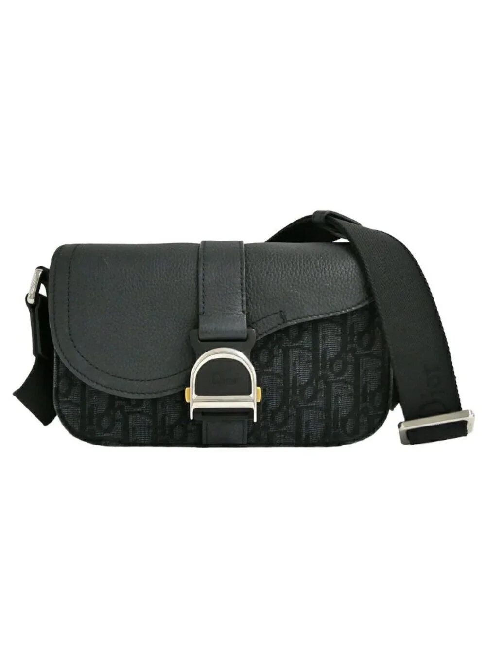 Dior Saddle Heritage Messenger Bag Mini Leather Oblique